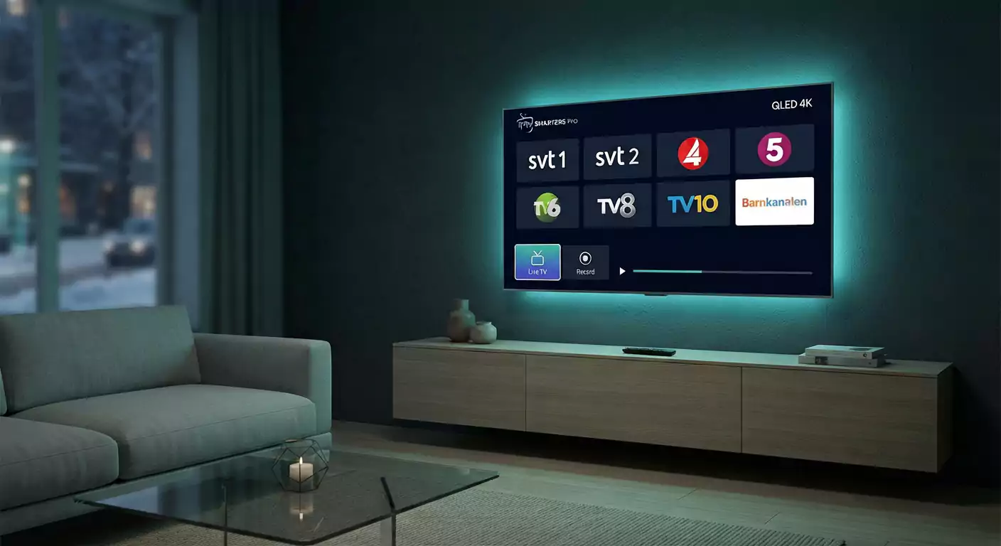 Nordic IPTV Smart TV &ndash; Installationsguide | Nordic IPTV HD