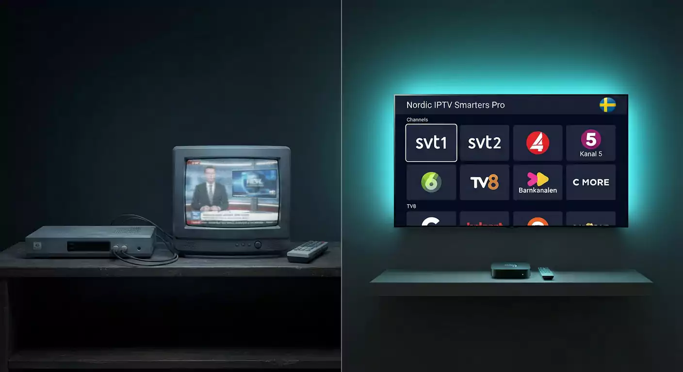 Nordic IPTV vs Kabel-TV 2026 | Nordic IPTV HD
