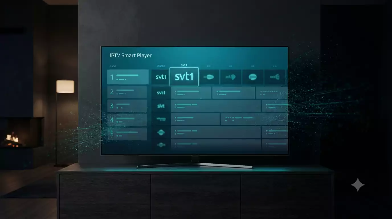 iptv smart tv sverige 2026 – samsung & lg guide | nordisk iptv hd